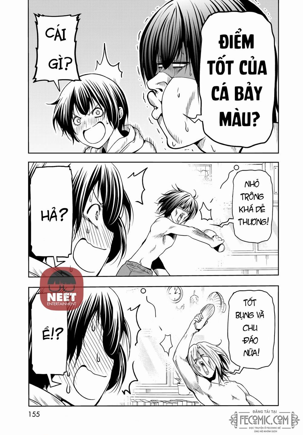 cô gái thích lặn - grand blue chapter 74.5 10