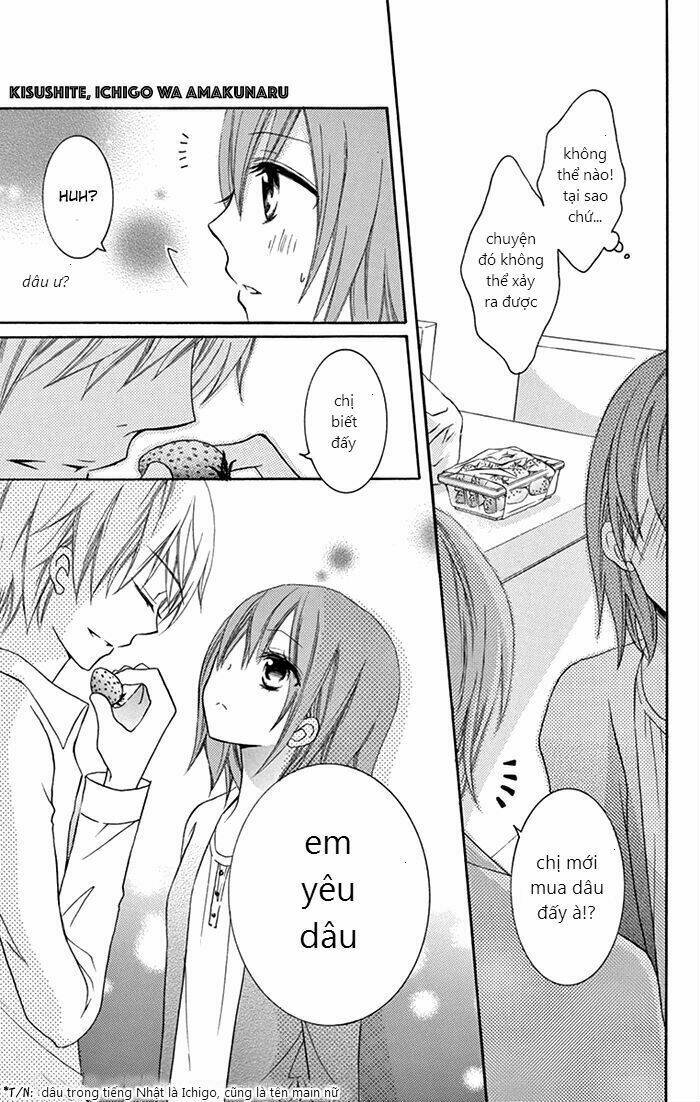 kisushite, ichigo wa amakunaru chapter 1 18