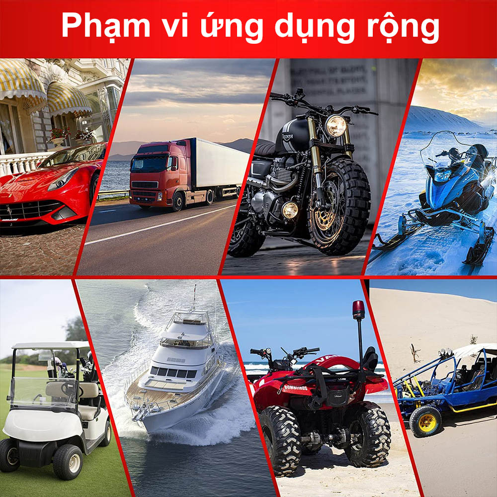 306 cái Hộp cầu chì thập cẩm ô tô, xe máy 306 cái lớn nhỏ từ 2A đến 40A cầu chì xe máy