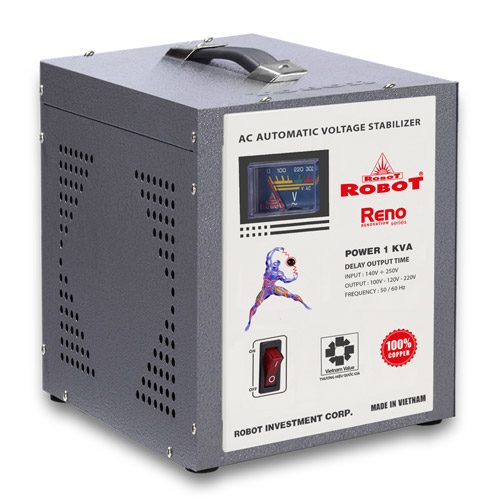 Ổn áp Robot 1 pha Reno 818 1KVA - Hàng chính hãng