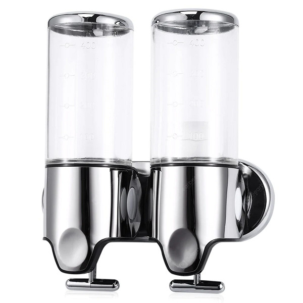 Hộp đựng xà bông cần gạt thông minh bình đôi dung tích 1000 ml