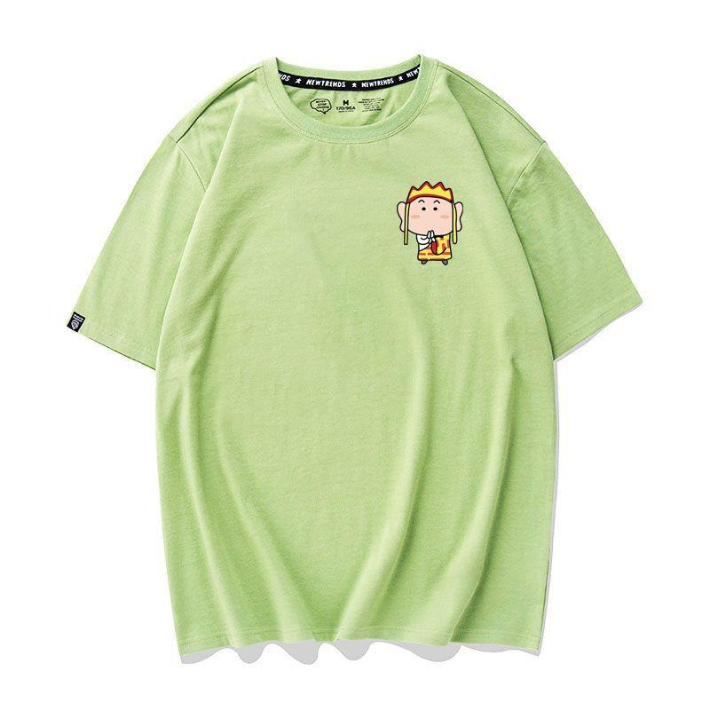 Áo Thun Nam Tay Ngắn Icon Đường Tăng - Unisex - Cotton - Mã AT016