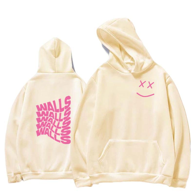 Áo Hoodie thời trang in chữ WALLS áo hoodie nam nữ nhiều màu thời trang