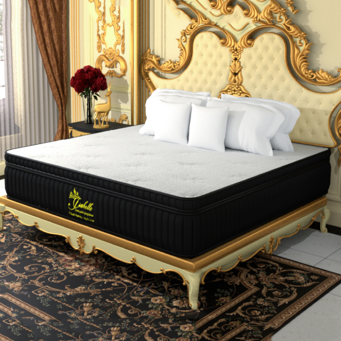 Nệm lò xo túi Isabelle 7 vùng – Pillow Top Lông Cừu