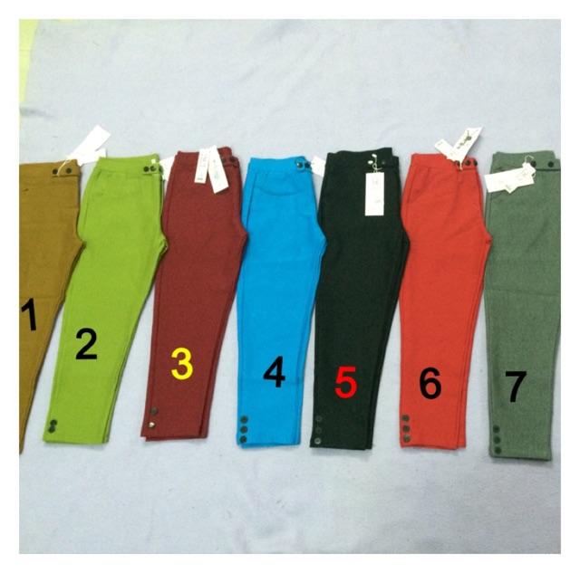 QUẦN COTON NỮ 9 TẤC :-43-48kg ,,48--53kg, 53-63kg,32-63-66kg,34-66-70kg, 36-70-75kg