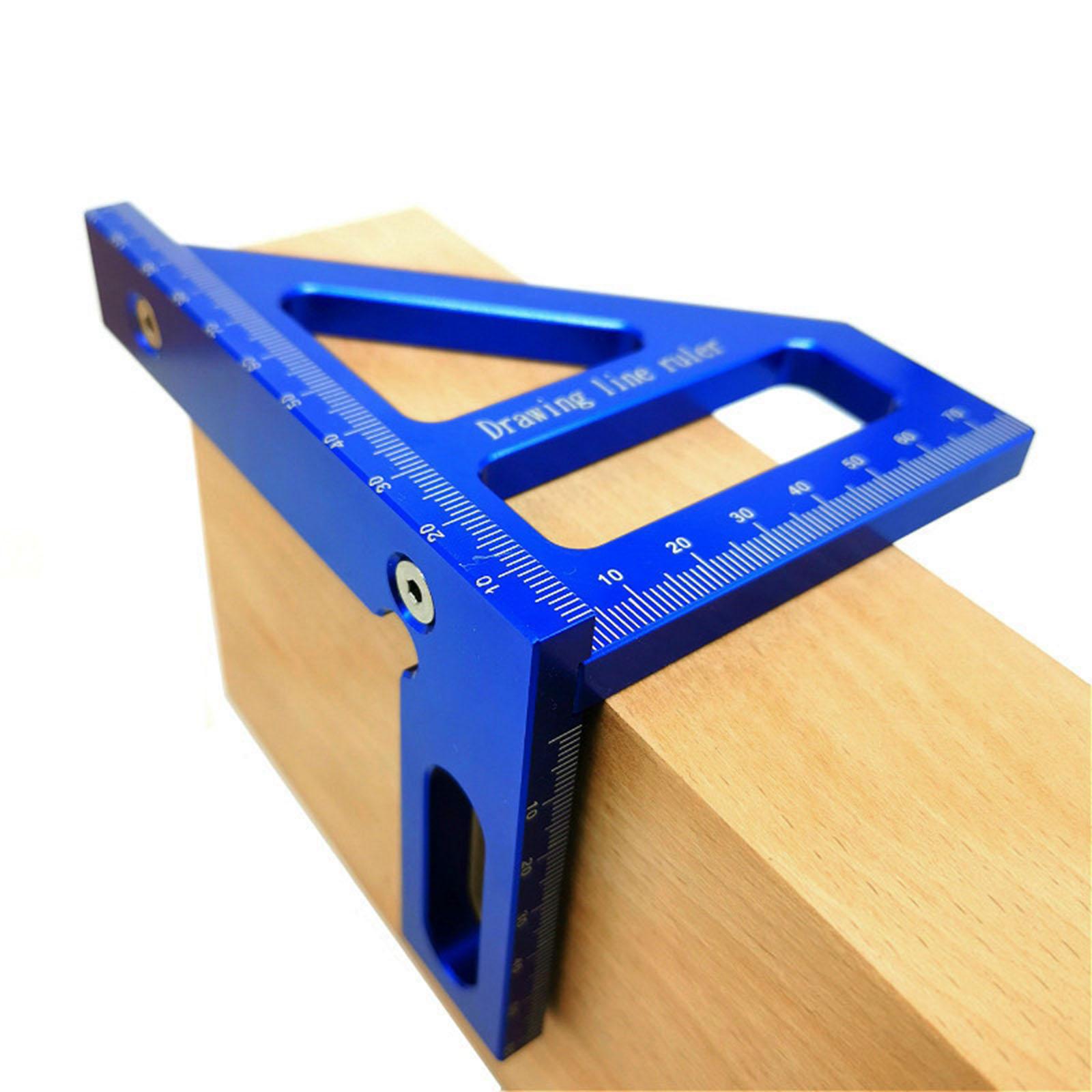Square Angle Ruler Miter High Precision Marking Gauge for Engineer Carpenter