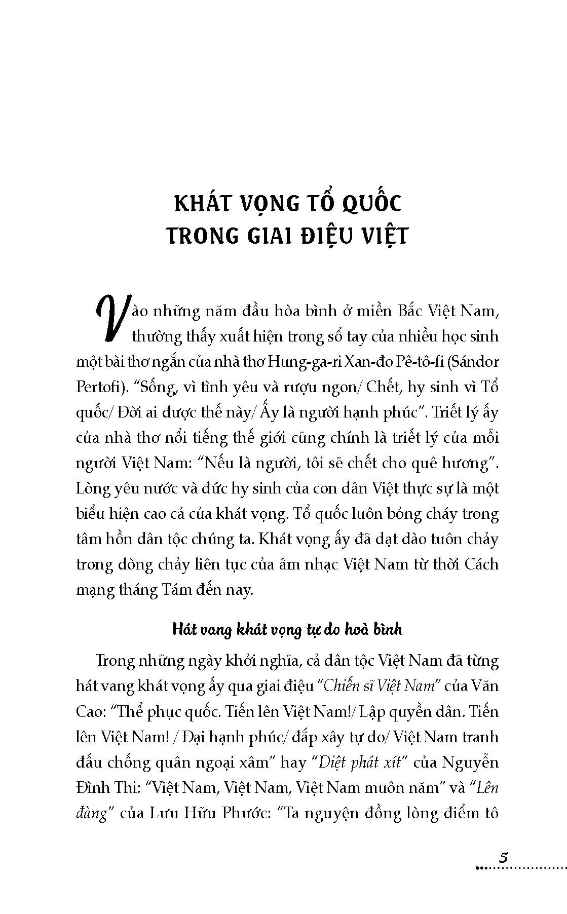 Khát Vọng Tổ Quốc Trong Giai Điệu Việt Nam - Nguyễn Thụy Kha