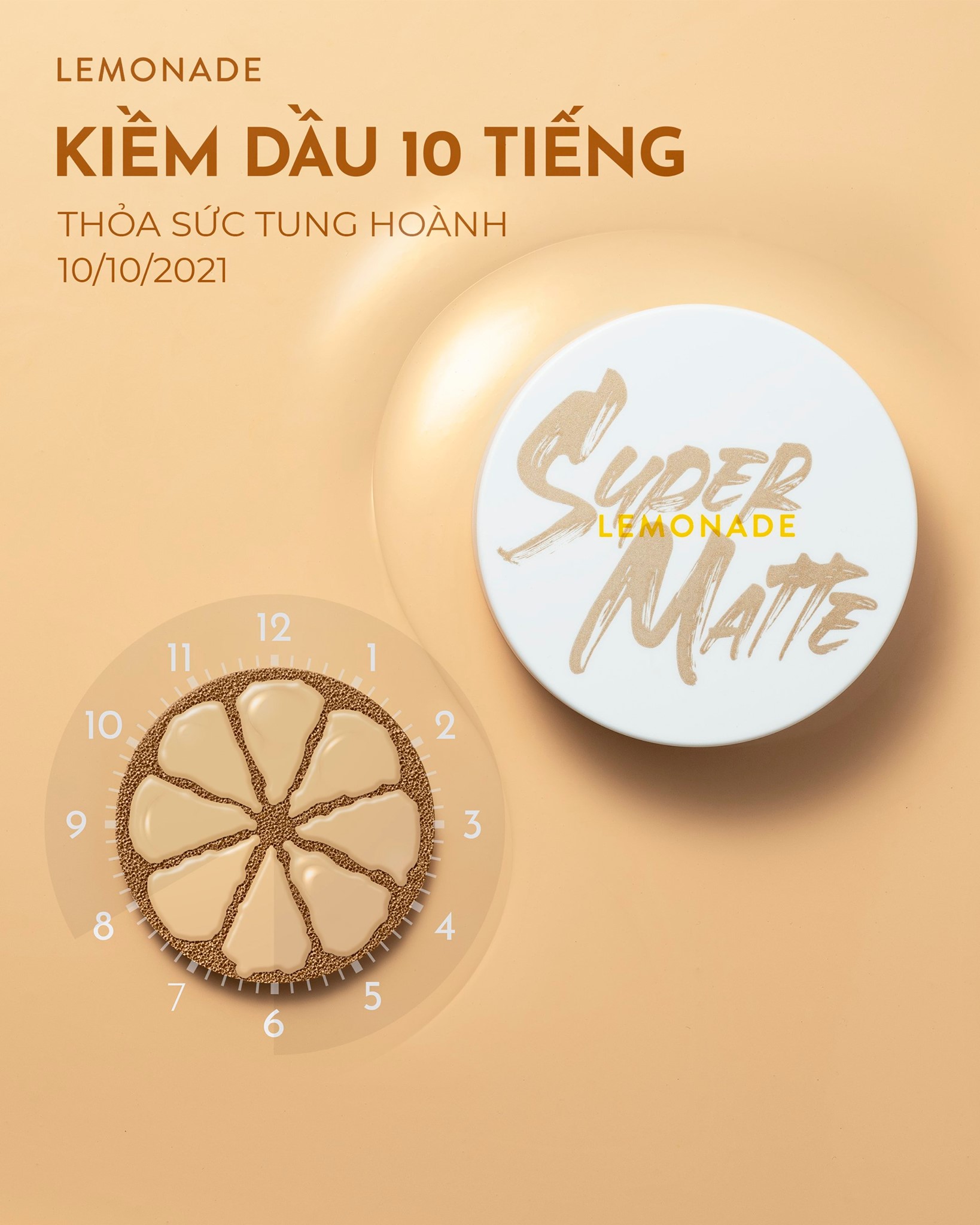 Phấn nước siêu kiềm dầu Lemonade Supermatte Cushion 15g