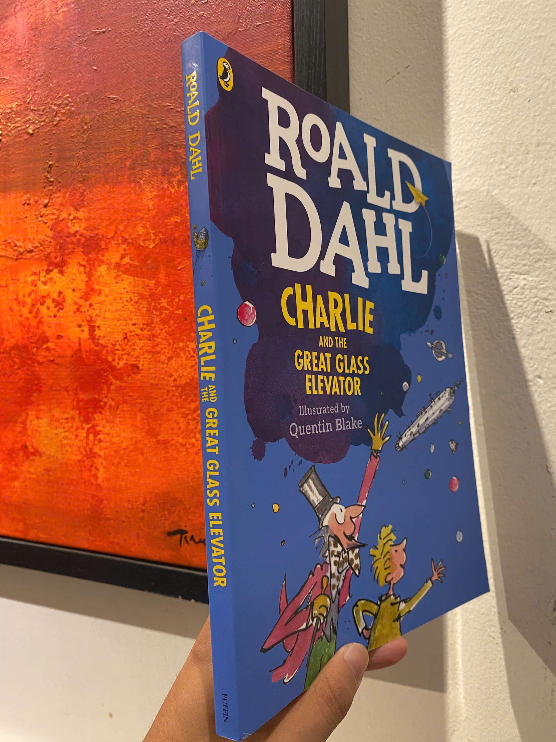 Sách - Charlie and the Great Glass Elevator by Roald Dahl, Quentin Blake - Sách Tiếng Anh trẻ em