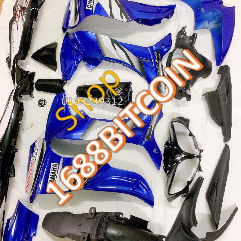 Bộ dàn áo dành cho xe jupiter MX-gravita màu Xanh -nhựa ABS cao cấp