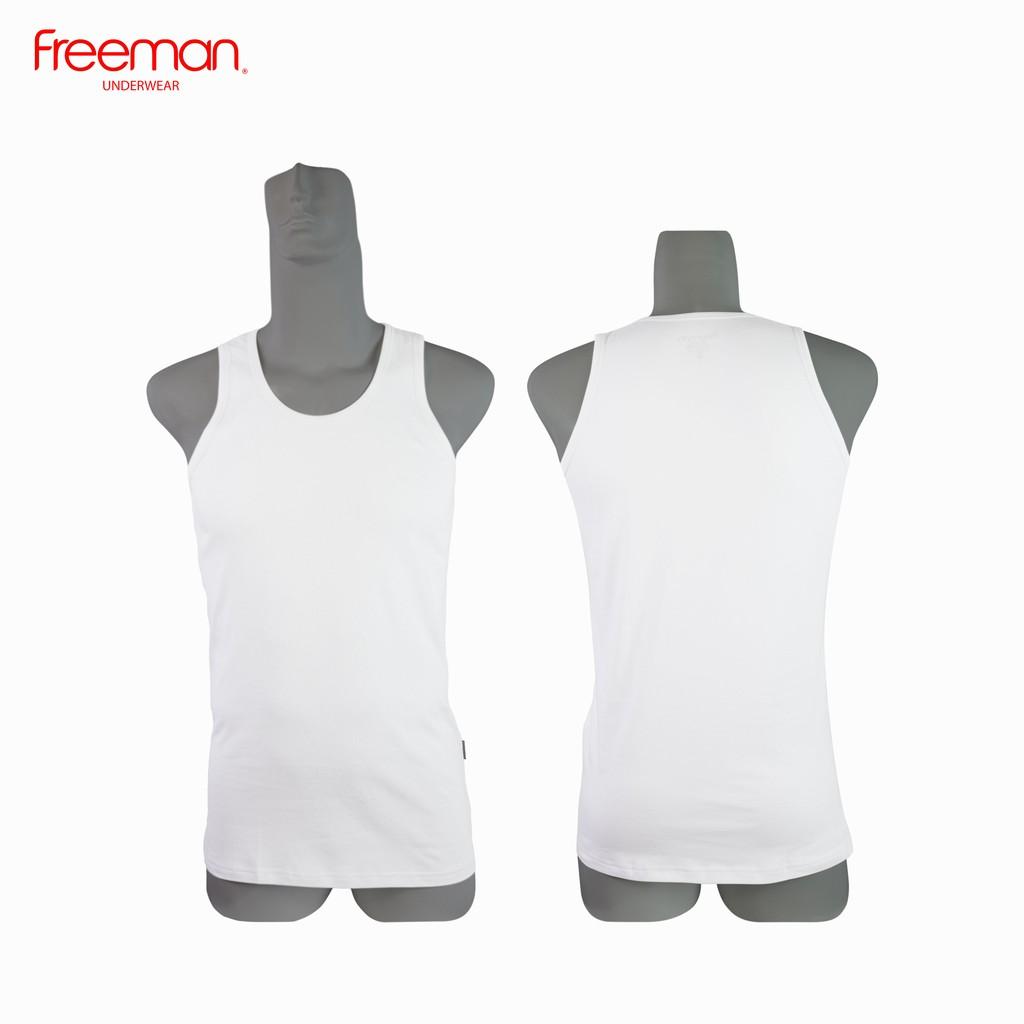 Áo thun nam ba lỗ chất liệu cotton FREEMAN ASF205 [Combo 5]