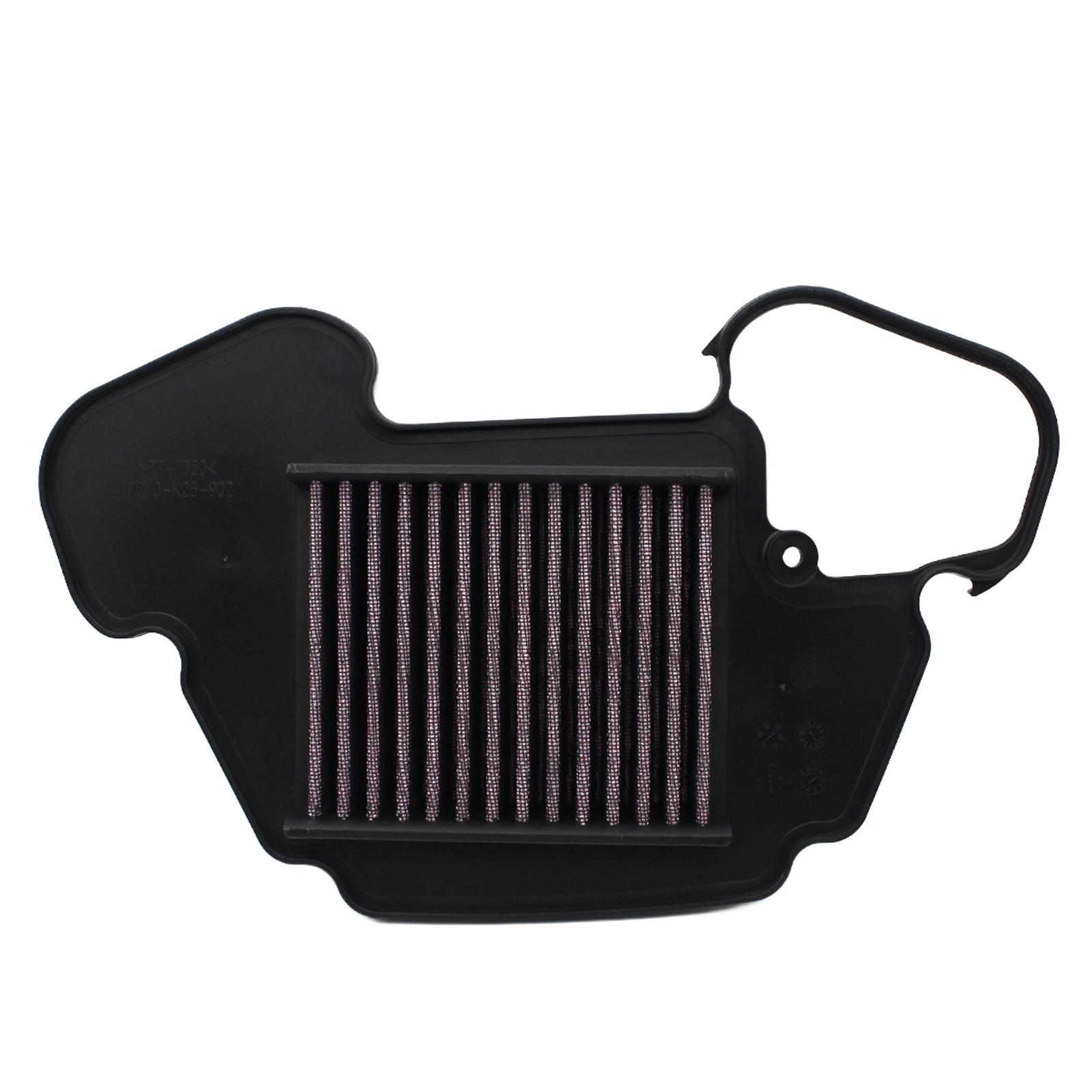 Motorcycle Air Intake Filter Cleaner Element, Accessory, Reusable, Durable Professional Easy Installation Easy to Use Easy to Clean Replacement