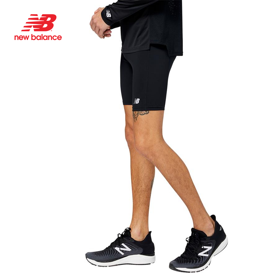 Quần ngắn thể thao nam New Balance Running Shorts M - MS23247BK (form quốc tế)