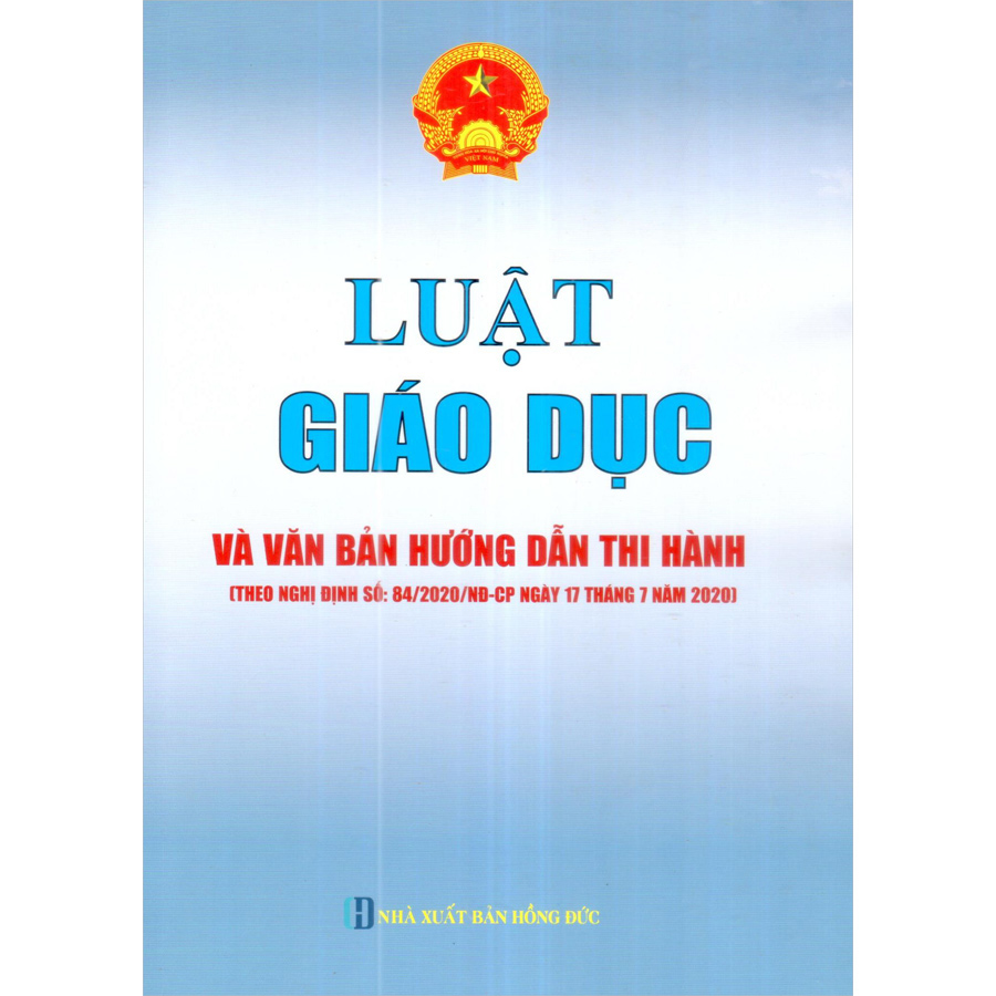 Luật Giáo Dục Và Văn Bản Hướng Dẫn Thi Hành