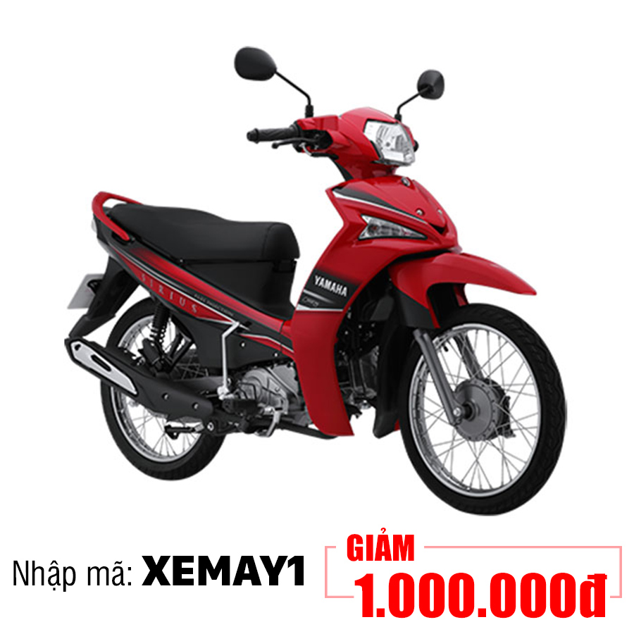 Xe Máy Yamaha Sirius Fi Phanh Cơ - Đỏ