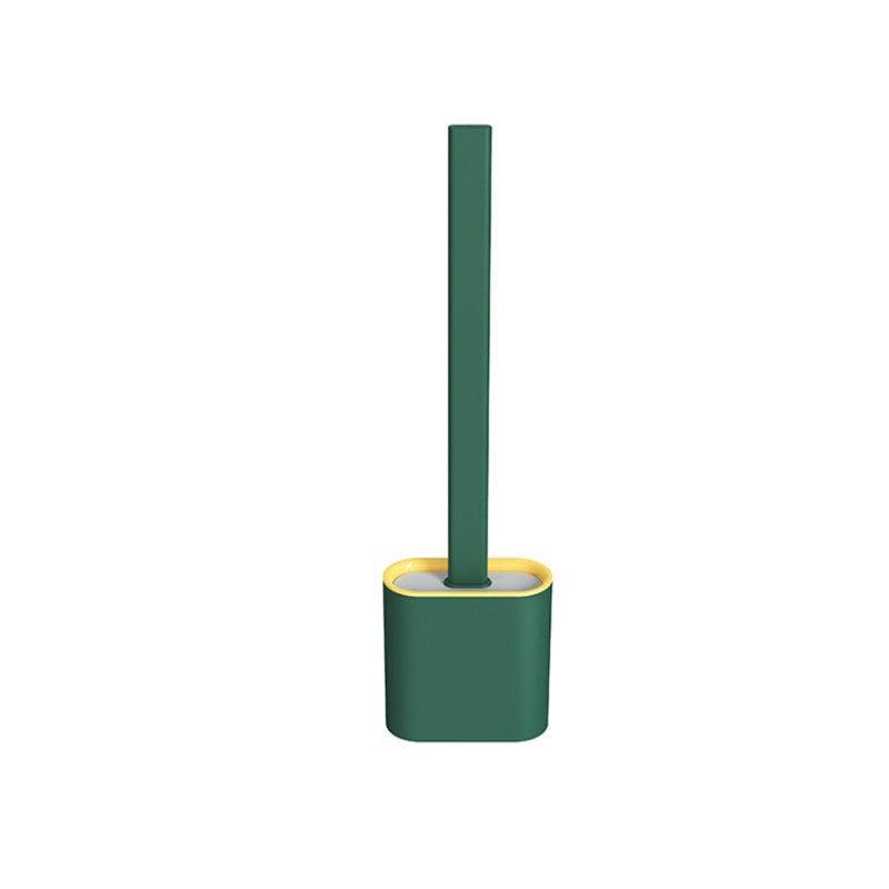 Cọ toilet silicon có ống cắm, sạch sẽ dễ vệ sinh