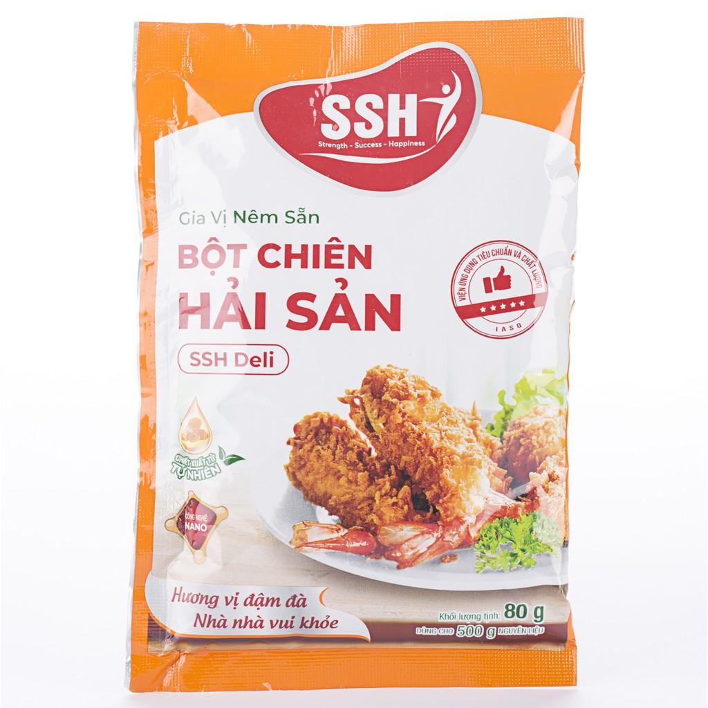 Gia vị nêm sẵn bột chiên hải sản SSH  - Hàng chính hãng