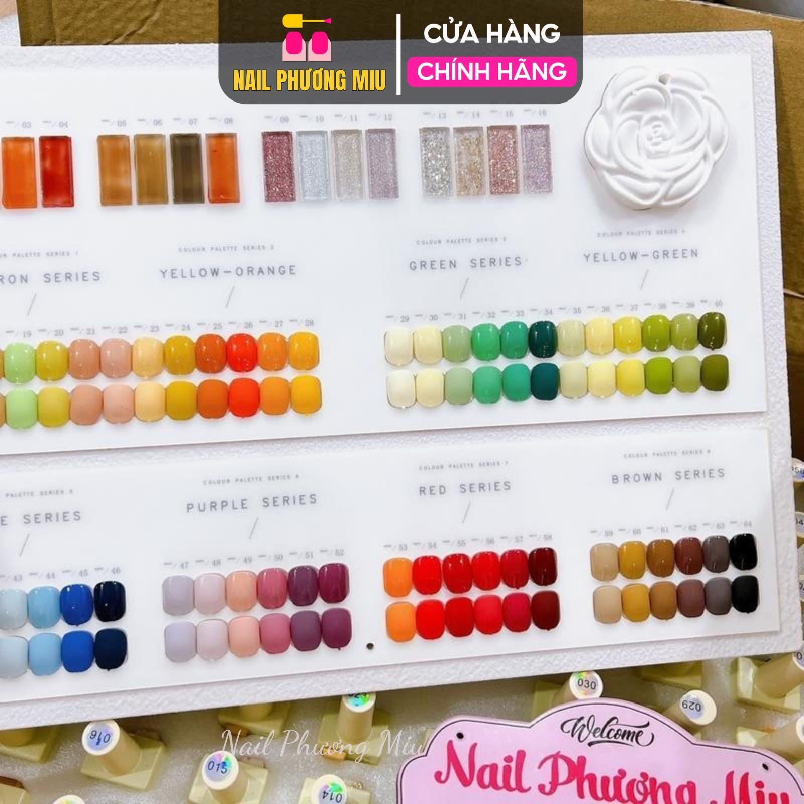 [1 Chai Lẻ] Sơn Gel Hoa Hồng Yantu 64 Màu Sơn Cao Cấp Siêu Đậm Mướt Màu Ngẫu Nhiên Nữ Women