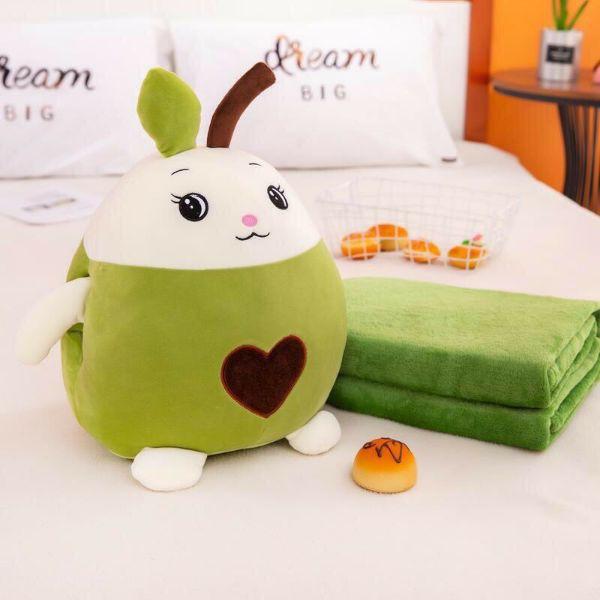 Bộ Gối Kèm Chăn Hoạt Hình