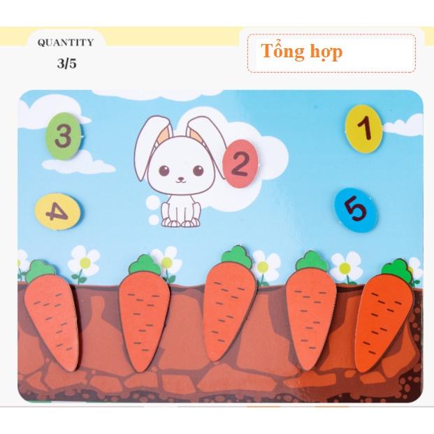 (HỌC LIỆU Montessori) Busy Book full - bóc dán tiếng Anh 5 chủ đề, Bảng bận rộn giúp bé phát triển tư duy