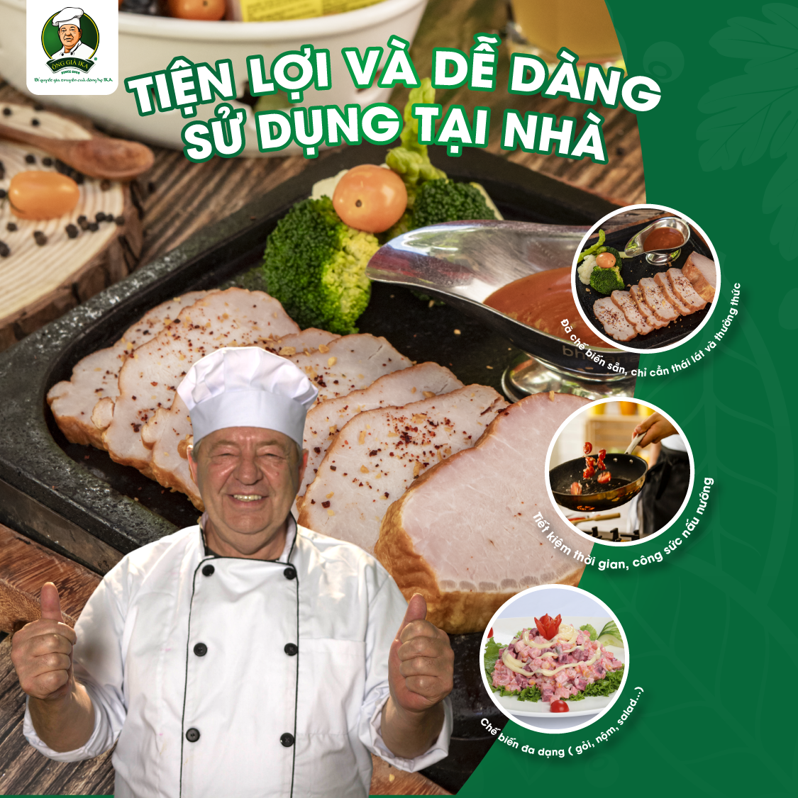 [Chỉ Giao Hà Nội] Thăn lợn hun khói 300g