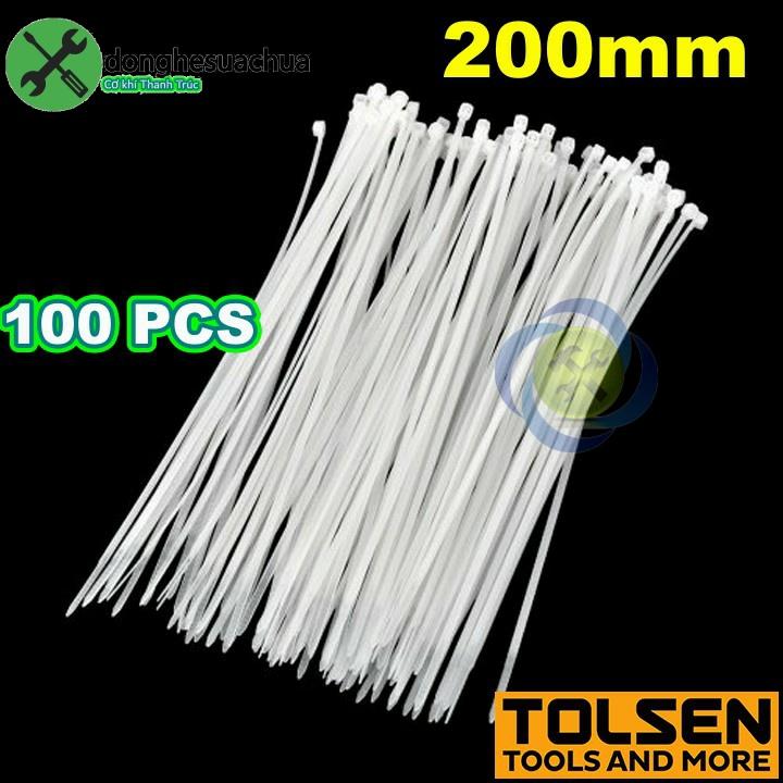 Dây rút trắng 200MM Tolsen 50108