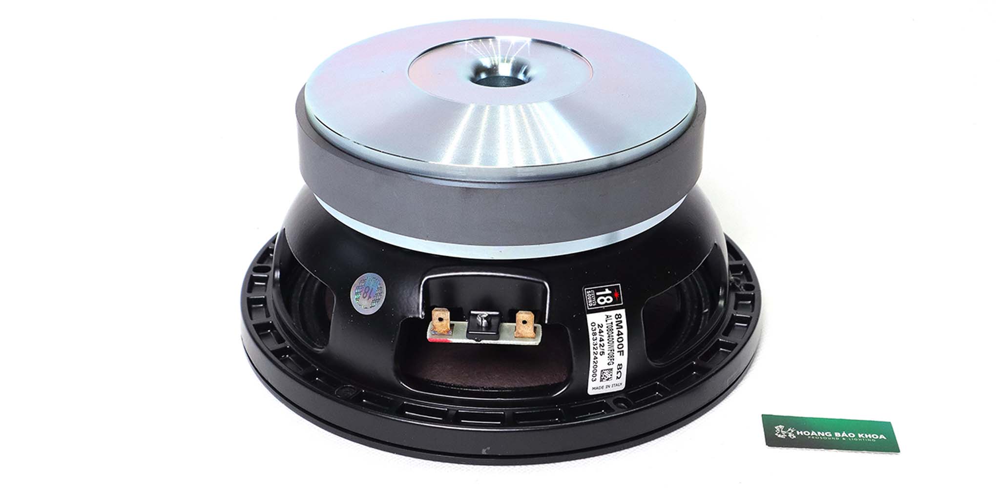 8M400F Củ loa Bass 8inch - 2 tấc Ferrite 250W 8Ω 18 Sound-HÀNG CHÍNH HÃNG