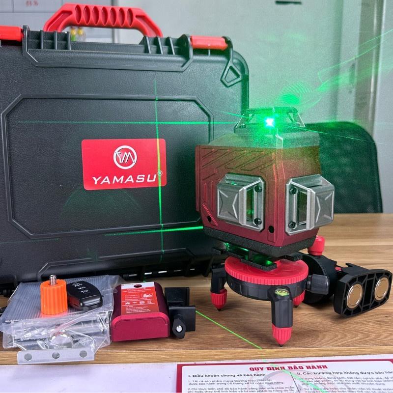 MÁY LASER CÂN BẰNG 16 TIA XANH YMS-16D PLUS YAMASU ( 2 PIN + 1 SẠC ) - HÀNG CHÍNH HÃNG