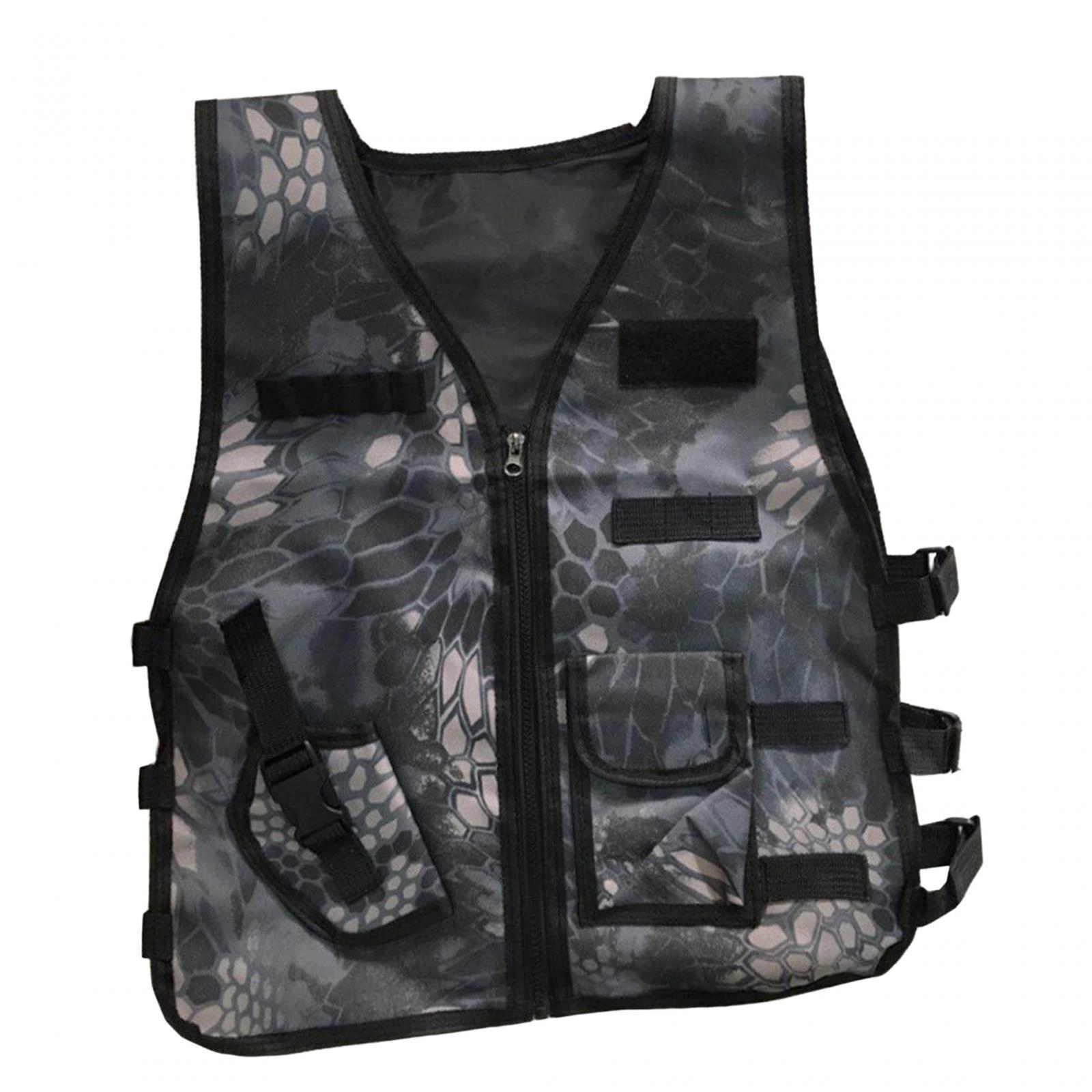 Children Outdoor Vest Breathable Kids Cargo Vest for Role Play