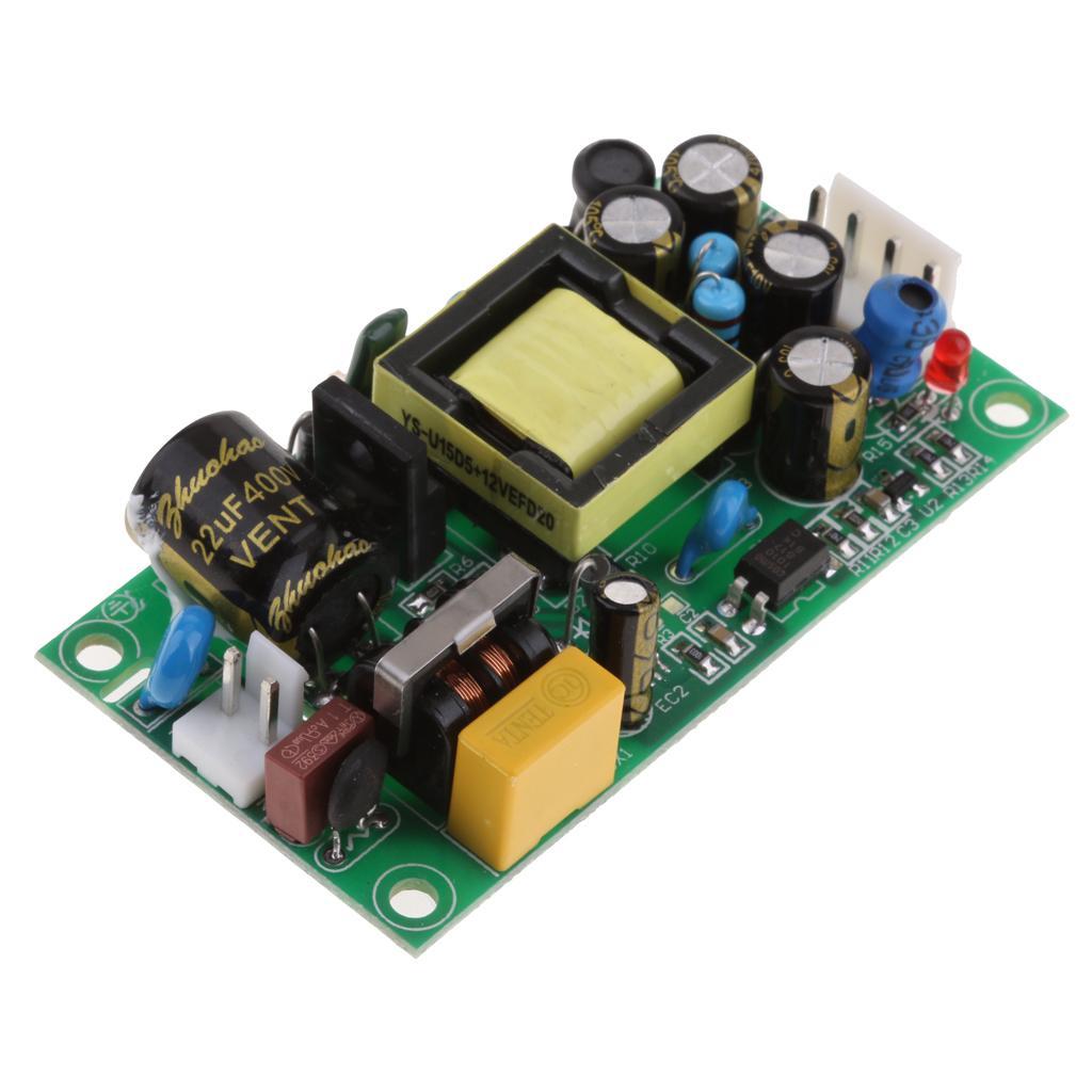 2x AC-DC 85-265V To 12/5V Dual Output Isolated Power Supply Module
