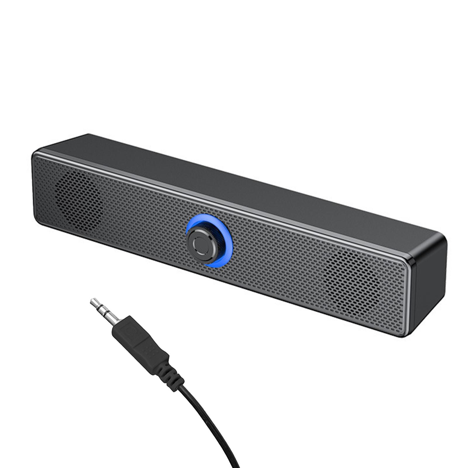 Hệ Thống Âm Thanh Plug And Play Cho Máy Tính Để Bàn Màu Đen 4D Surround Loa Máy Tính TV Rạp Hát Tại Nhà USB Hỗ Trợ Máy Tính Xách Tay Loa Siêu Trầm Chơi Game Color: B