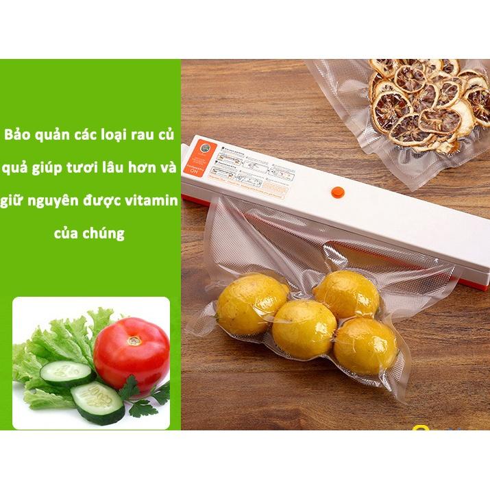 Máy Hút Chân Không Công Nghệ Nhật Bản Fresh Pack Pro Kiêm Hàn Miệng Túi ( Tặng Kèm Túi Hút ) Đa Năng Bảo Quản Thực Phẩm