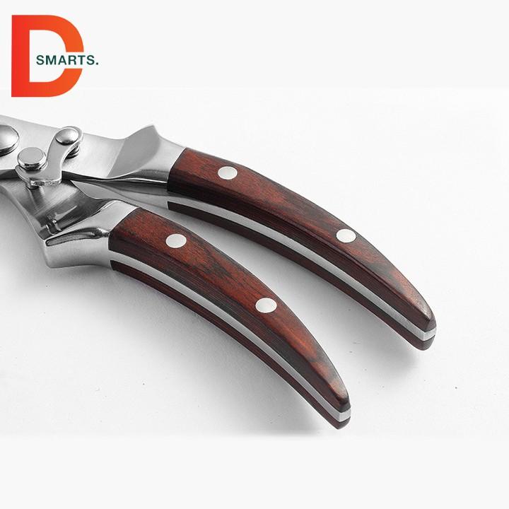 Kéo cắt gà Nhật Bản sắc bén chất liệu inox cắt gọn mọi loại đồ ăn