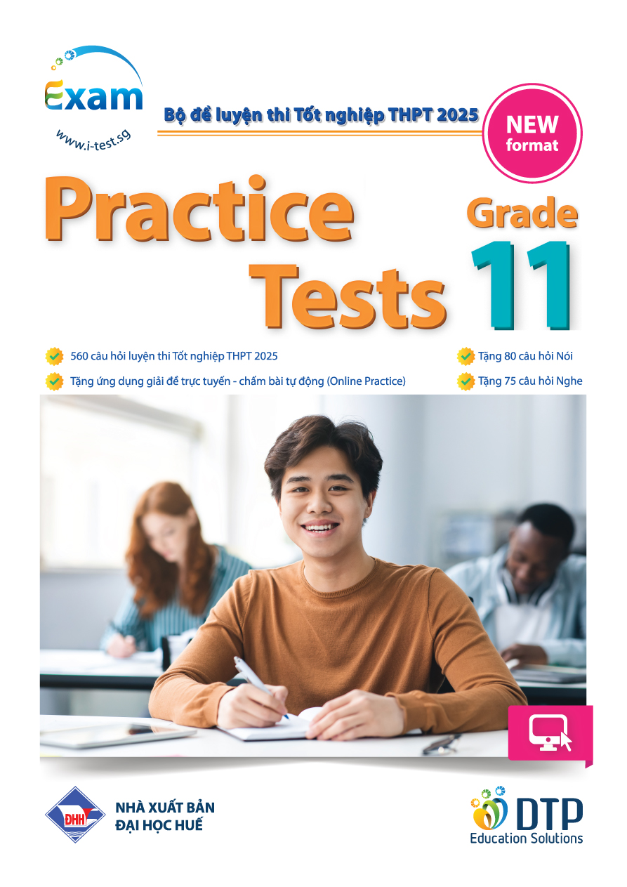 Sách - Dtpbooks - Combo sách Practice Tests 10 - 11 - 12