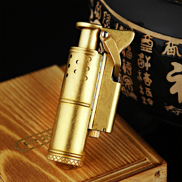 Vỏ Hột Quẹt Bật Lửa Cối Xăng Đá Spark SP01 Thiết Kế Kiểu Cổ Điển Đẹp Độc Lạ - Dùng Xăng Bấc Đá Cao Cấp
