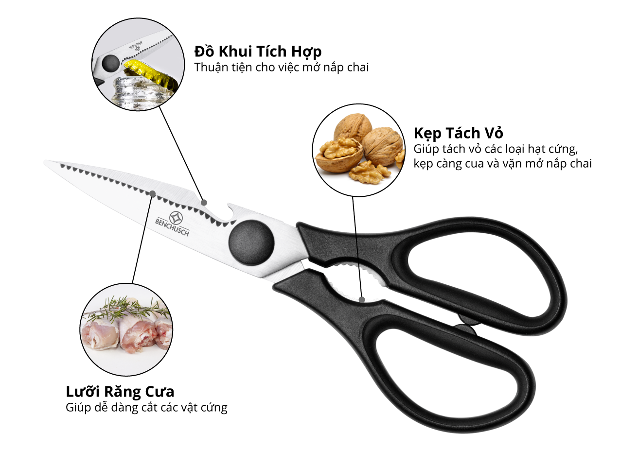 Bộ Dao Kéo KNSCS-BCI Benchusch