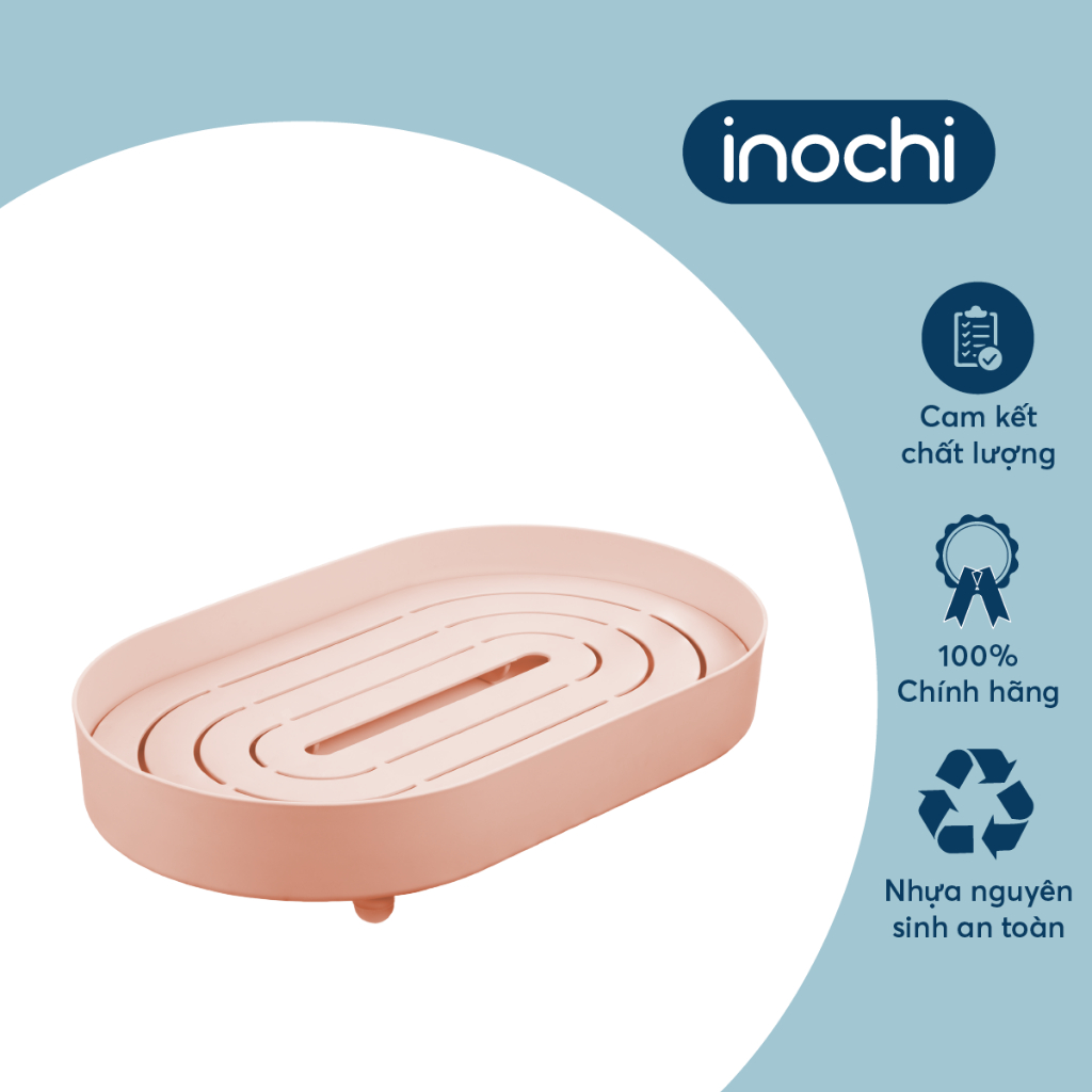Khay úp cốc oval Sano - Chính hãng Inochi ( Tặng kèm khăn lau PaKaSa)