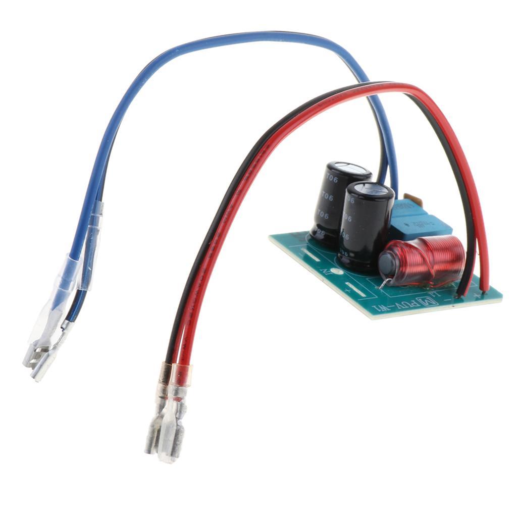 2X 2 Way Audio Speaker Frequency Divider Module Treble Bass