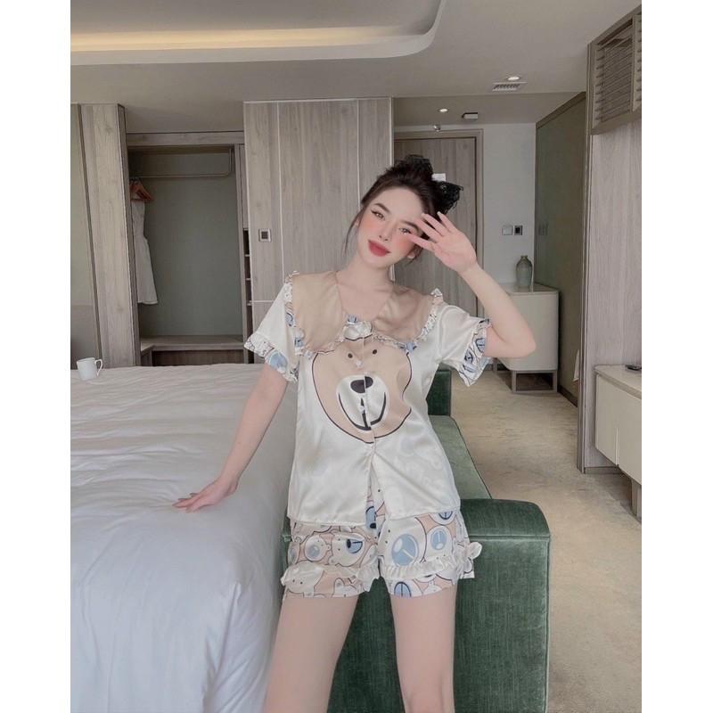 BỘ LỤA LATIN NƠ GẤU HÀNG CAO CẤP(CÓ SIZE)