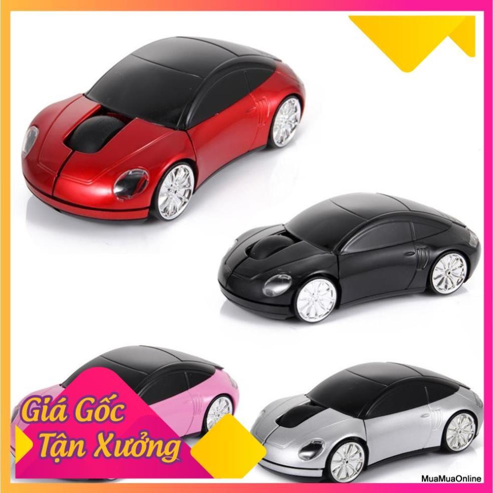 Chuột Không Dây Hình Xe Hơi Có Đèn Led  TP'S