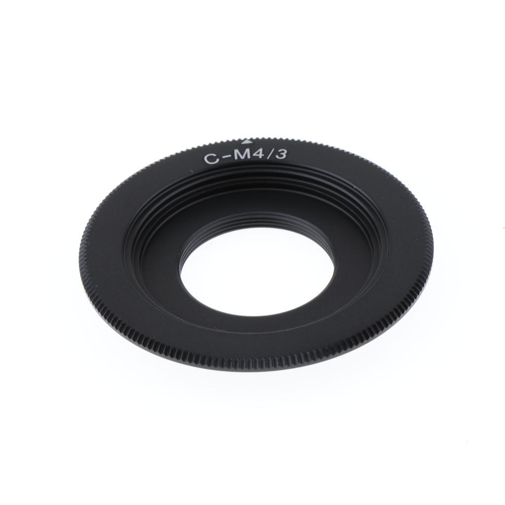 For Panasonic Olympus Mirrorless Camera C Mount Lens Converter Adapter Ring