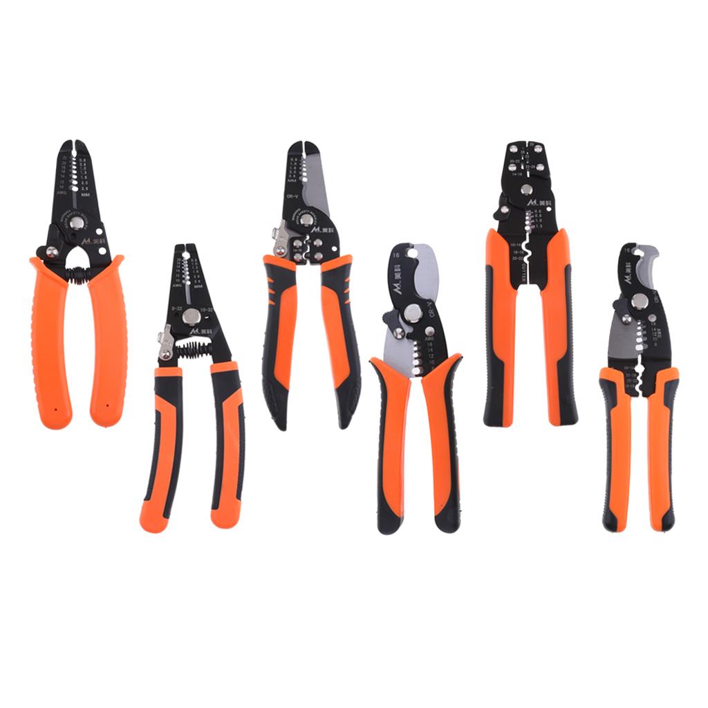 Self Adjusting Wire And Cable Stripper Cutter Tool Wire Stripping Pliers