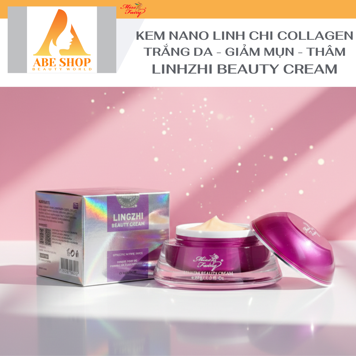 KEM MISSFAIRY LINH CHI 15g - NGĂN NGỪA MỤN - GIẢM THÂM