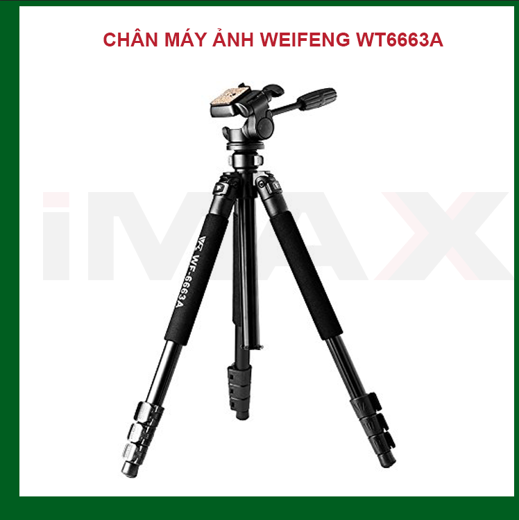 CHÂN MÁY ẢNH WEIFENG WT6663A - HÀNG NHẬP KHẨU