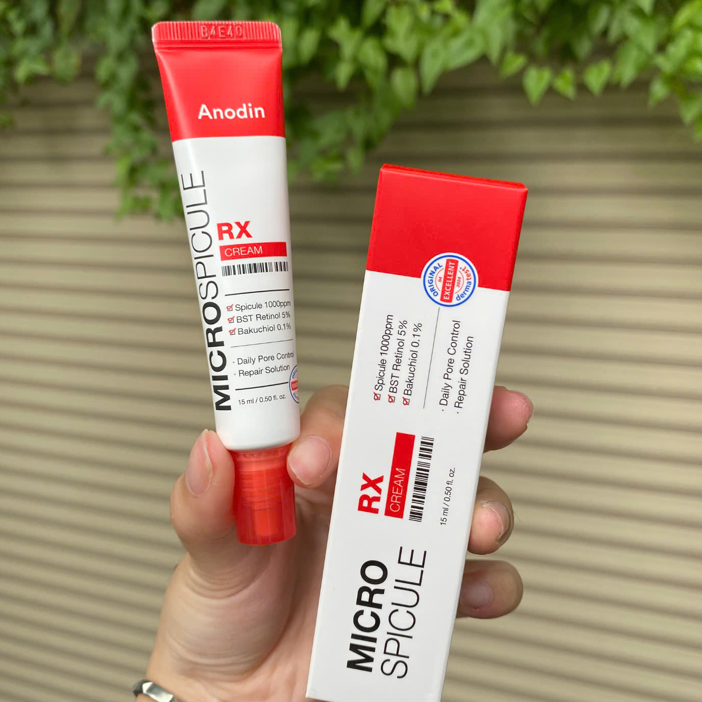 Kem dưỡng trẻ hóa da vi gai Anodin Micro Spicule RX Cream căng bóng da Hàn Quốc 15ml