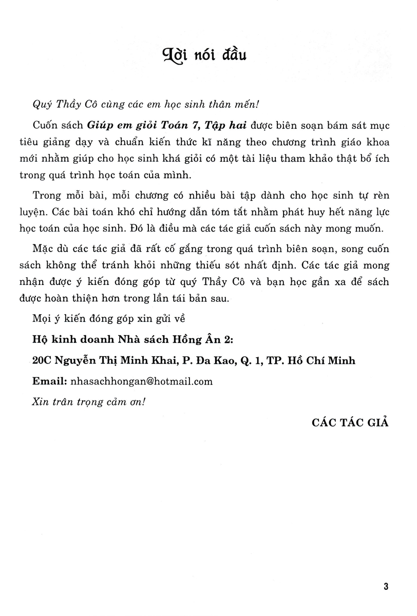 Sách tham khảo- Giúp Em Giỏi Toán 7 - Tập 2 _HA