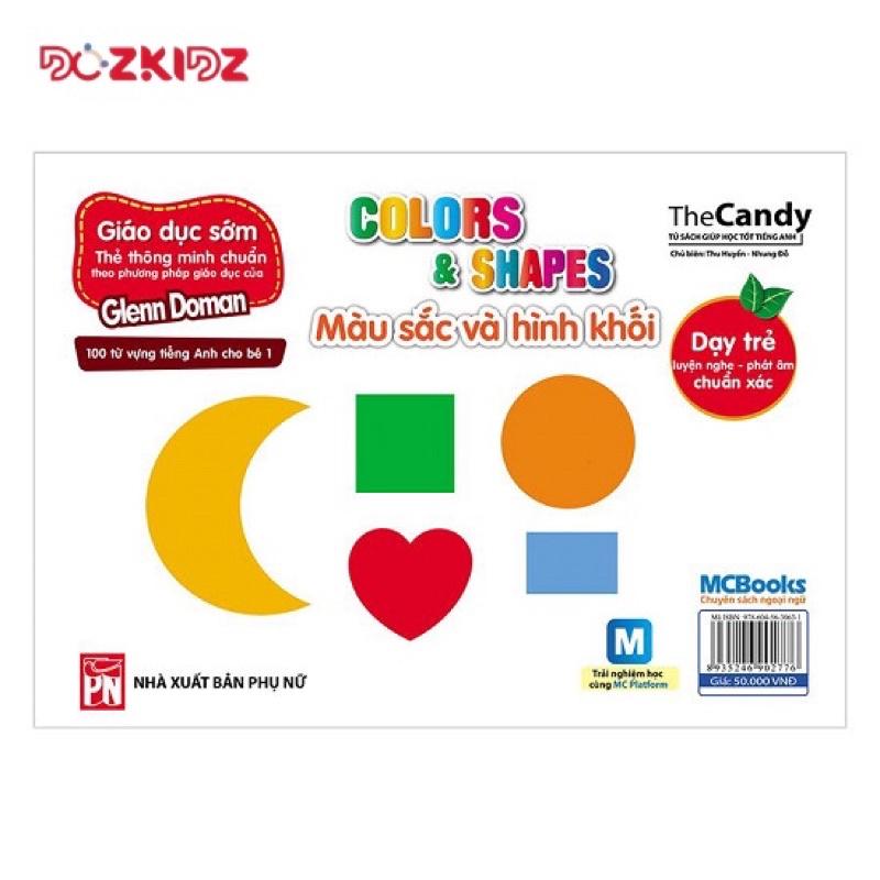 Đồ chơi thông minh - Bộ thẻ học Flashcard học tiếng Anh 26 chủ đề cho bé từ 2 tuổi - DOZKIDZ