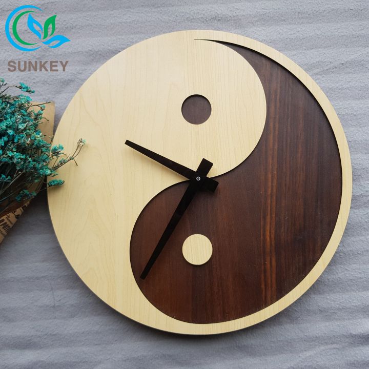 Đồng Hồ Treo Tường Trang Trí - Đường Kính 30cm - Kim Trôi - Trang Trí Tường, Nhà Cửa