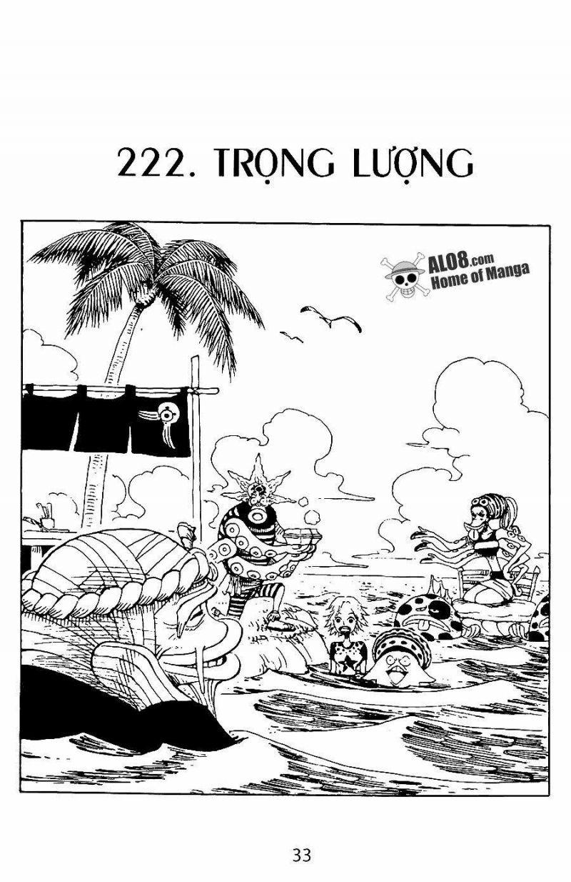 đảo hải tặc - one piece chapter 222 1