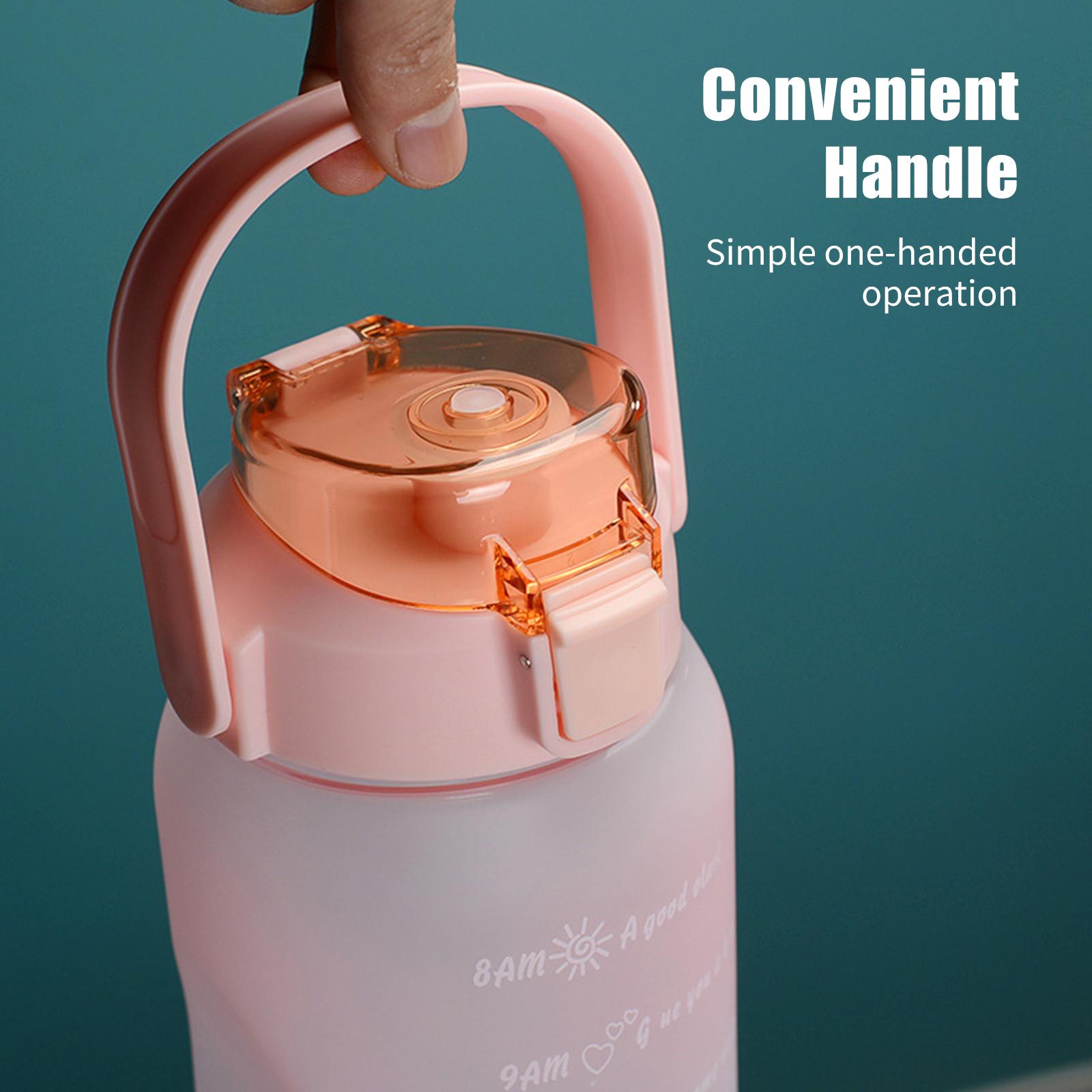 Bình Đựng Nước Có Thể Tái Sử Dụng Có Tay Cầm Dung Tích Lớn 1,5L